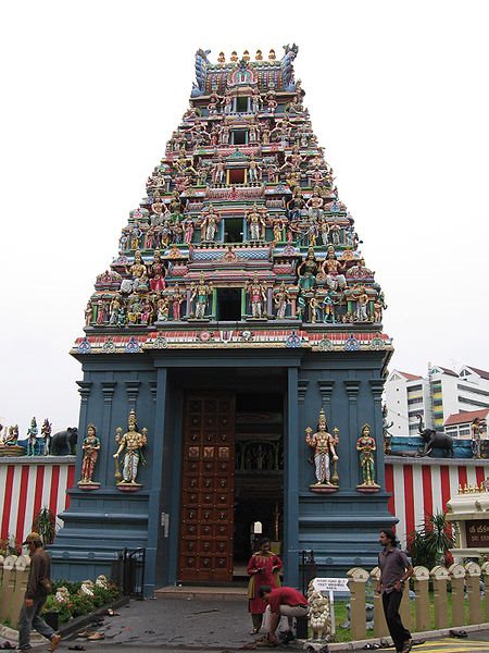 Sri Srinivasa Perumal Temple or Sri Perumal Temple , Little India , Serangoon Road, Singapore