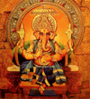 Tryakshara Ganapati