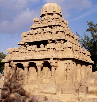 DHARMARAJA RATHA, MID- to late 7th century. 