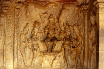 GAJALAKSHMI, VARAHA CAVE, 7th century.
