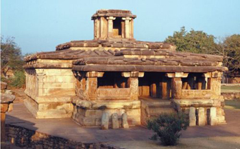 The Lad Khan temple. This temple, dedicated to Durga