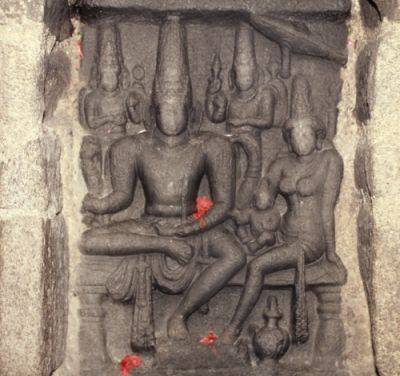 SOMASKANDA, SHORE TEMPLE. 