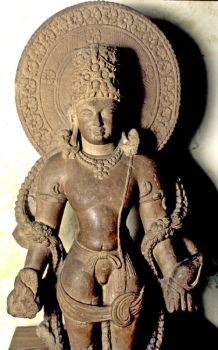 VISHNU, MATHURA, 5TH century (Government Museum, Lucknow). 