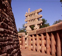 The Great Stupa, East Gateway