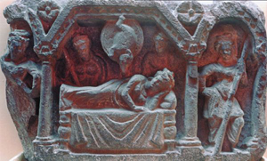 Queen Maaa's dream (Indian Museum, Kolkata). 